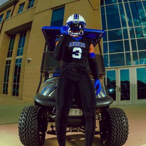 G1® Pro Football Gloves Blue