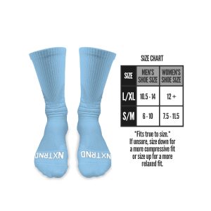 Crew Socks Columbia Blue (3-Pairs)