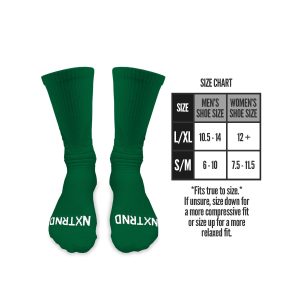 Crew Socks Green (3-Pairs)