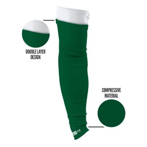 Double Arm Sleeves Dark Green (1 Pair)