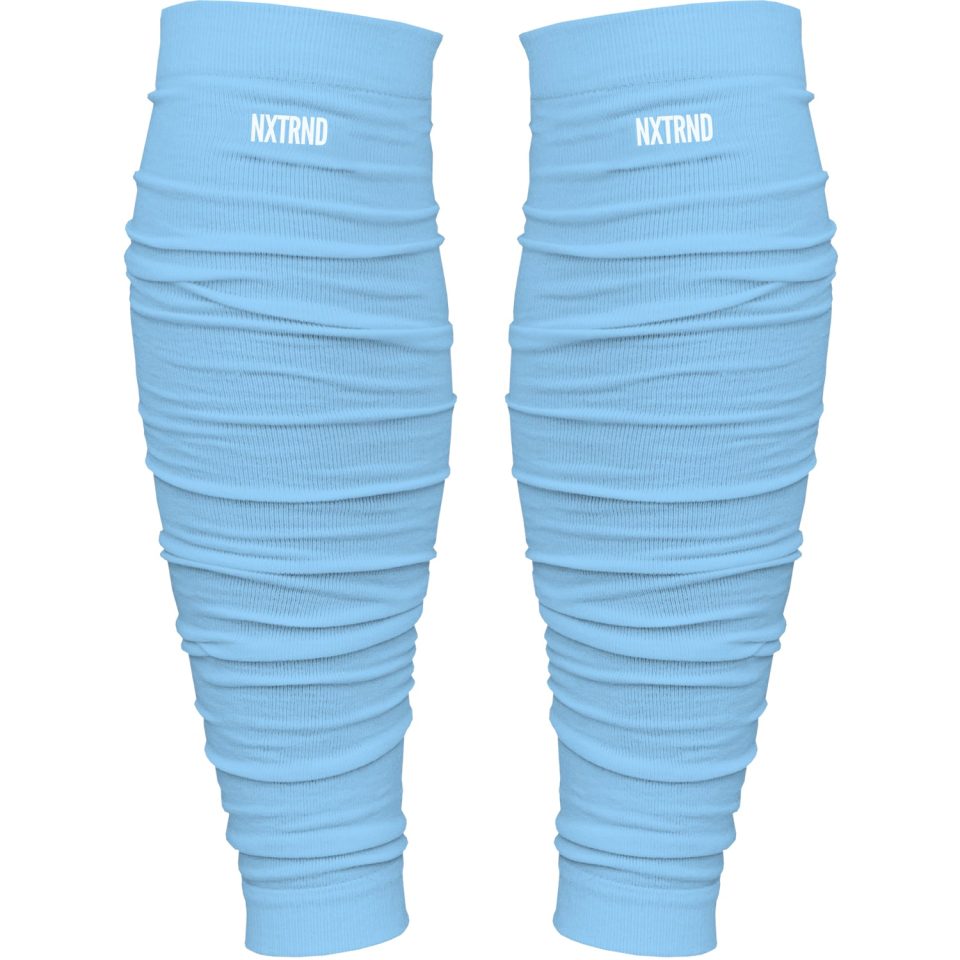 Scrunch Football Leg Sleeves Columbia Blue