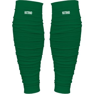 Scrunch Football Leg Sleeves Dark Green