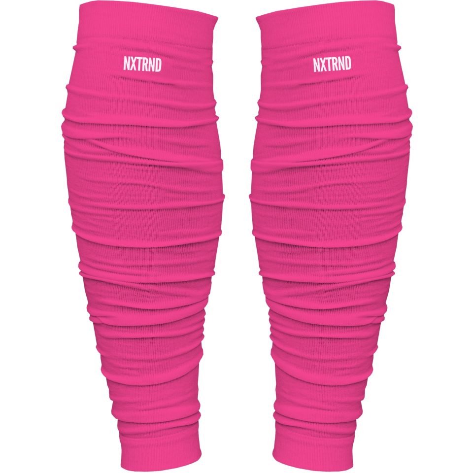 Scrunch Football Leg Sleeves Pink