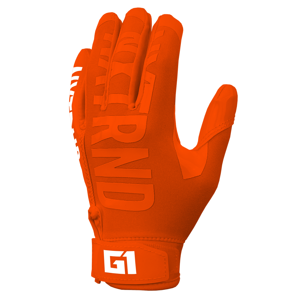 G1® Youth Football Gloves Orange