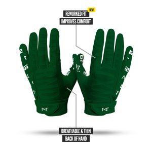 G2® Pro Football Gloves Dark Green