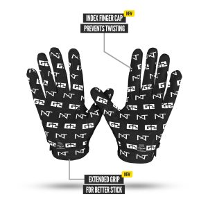 G2® Pro Football Gloves Black