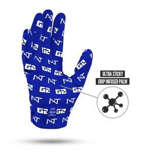 G2® Pro Football Gloves Blue