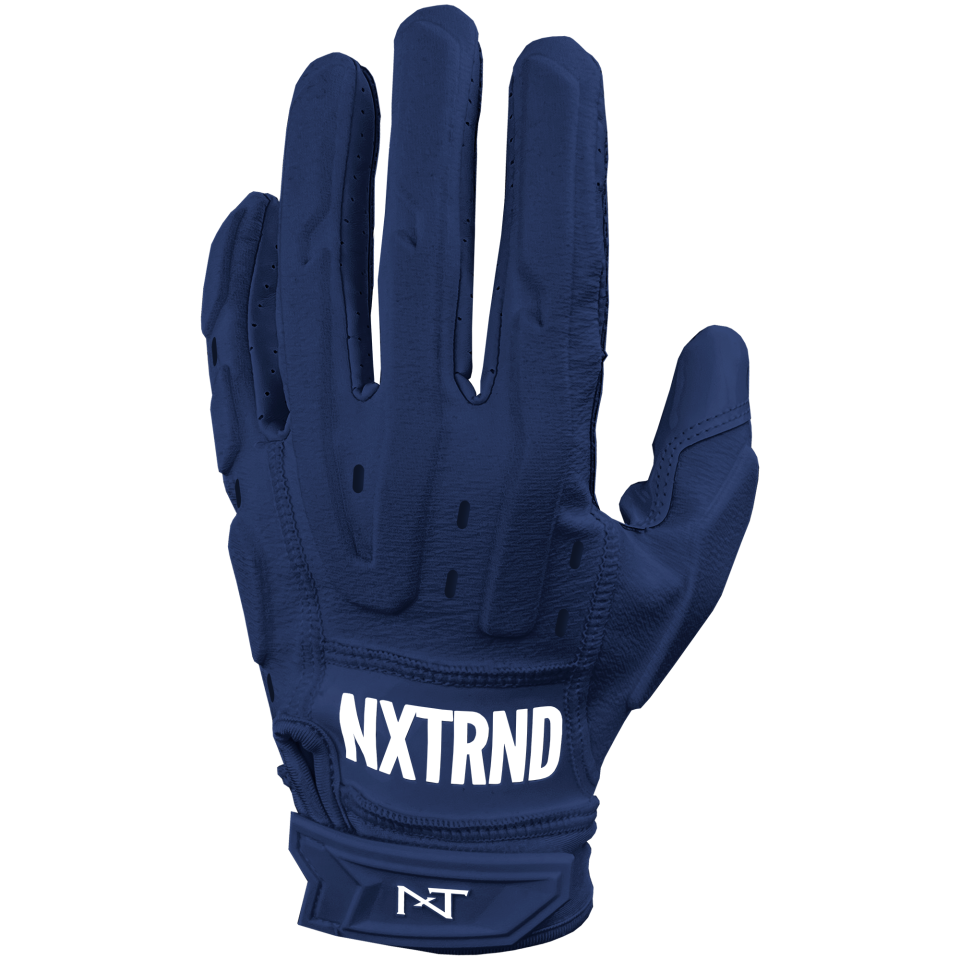 G3® Pro Padded Football Gloves Navy Blue