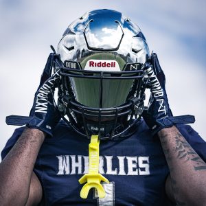 G1® Youth Football Gloves Navy Blue