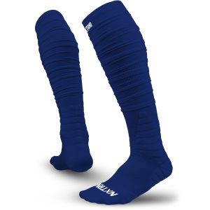 XTD® Scrunch Football Socks Navy Blue