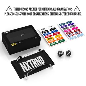 VZR3® Football Visor Clear Curved Lens