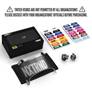 VZR3® Football Visor Clear Mirror