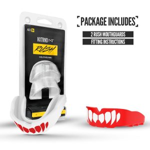 Rush® Red & White Fangs (2 Pack)