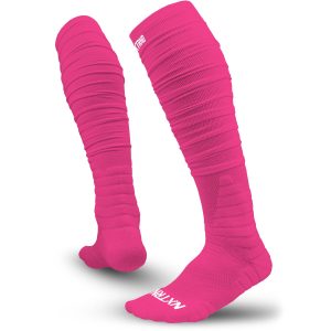 XTD® Scrunch Football Socks Pink