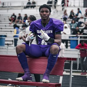 XTD® Scrunch Football Socks Purple