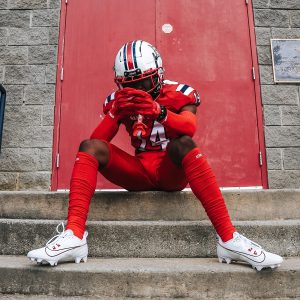 XTD® Scrunch Football Socks Red