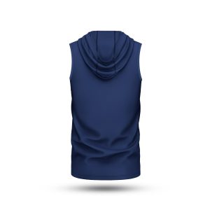 Nxtrnd Team Lightweight Sleeveless Hoodie Navy