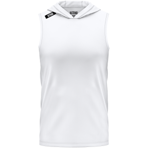 Nxtrnd Team Lightweight Sleeveless Hoodie White