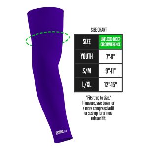 AirTek Arm Sleeves Purple (1 Pair)
