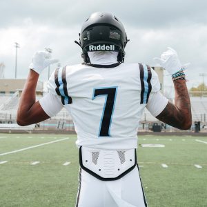 B-PLATE® Football Back Plate White