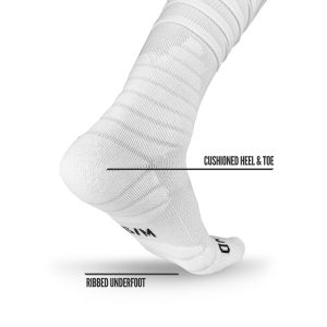 XTD® Scrunch Football Socks White